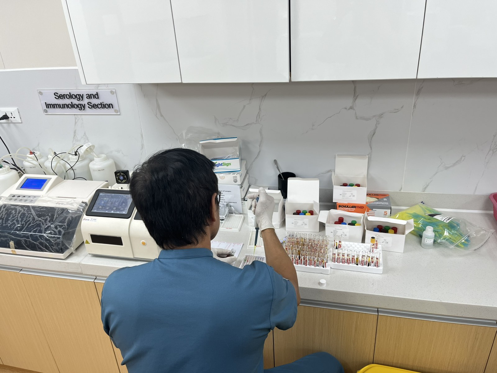 Laboratory testing